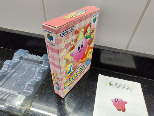 Kirby The Crystal Shards Japonês Na Caixa Nintendo 64 (Usado)