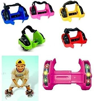 Imagen 2 de 10 de Patines Ajustable Flashing Rollers Con Luz Led Ruedas Zapato