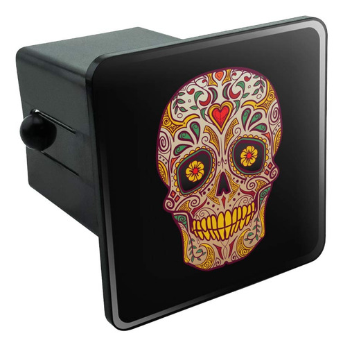 Calavera Dia Muerto Sudoeste Remolque Enganche Cubierta Plug