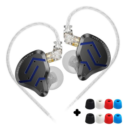 Audífonos Kz Zsn Pro 2 Versión 2024 Hifi In Ear No Mic Nuevo