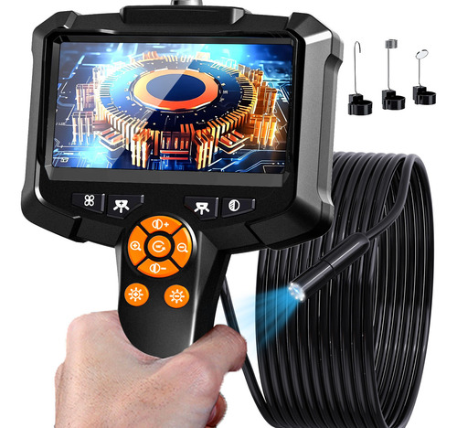 Boroscopio, Camara Endoscopica De 4,3 Hd 1080 Con Luz Ip67