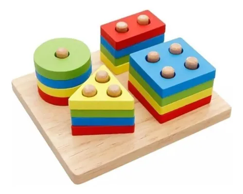 Juego encastre madera clearance