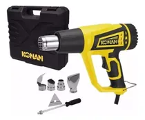 Comprar Pistola De Calor Regulable 2000w + 5 Accesorios + Maletin Color Amarillo