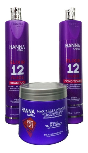 Hanna Caball Elixir 12 Oleos Kit 2 400ml 