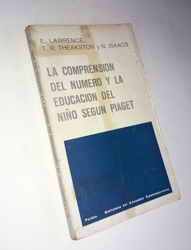 Comprension Del Numero Y La Educacion Del Niño Segun Piaget