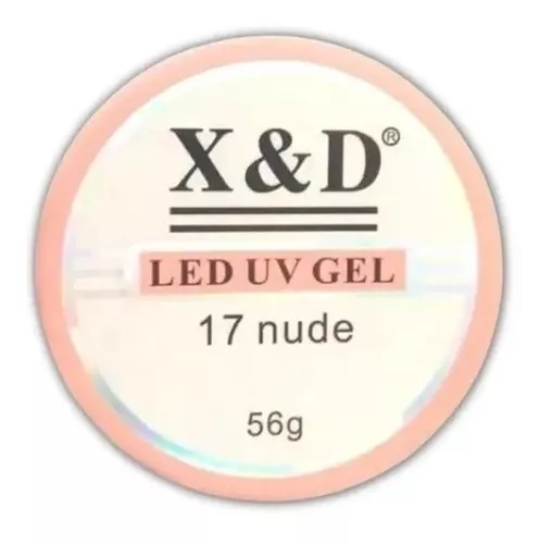 Gel Xed 56g Original Cor 17 Nude Alongamento Unha 1 Unid Parcelamento