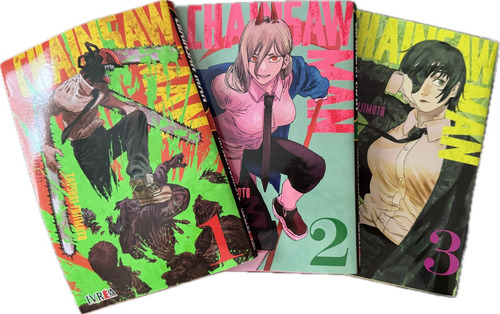 Trilogía Manga Chainsaw Man