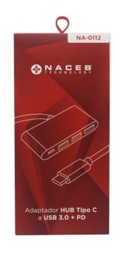 Imagen 2 de 3 de Hub Usb-c De Tipo C 4 Puertos Usb 3.0 Multi Conector Iocrest