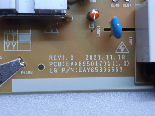 Fuente De Poder Eax69501704 (1.0) Lg 55nano77sra (Usado)