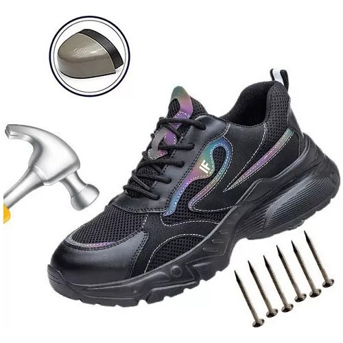 Ee Tenis De Seguridad Industrial Para Mujeres Zapatillas De