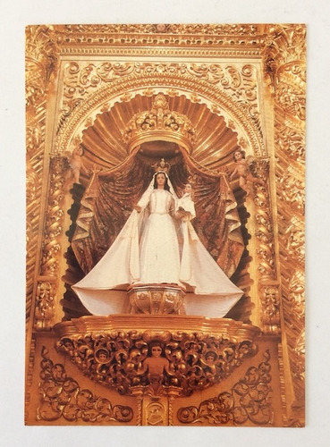 Tarjeta Postal Capilla De La Virgen Del Rosario Oaxaca