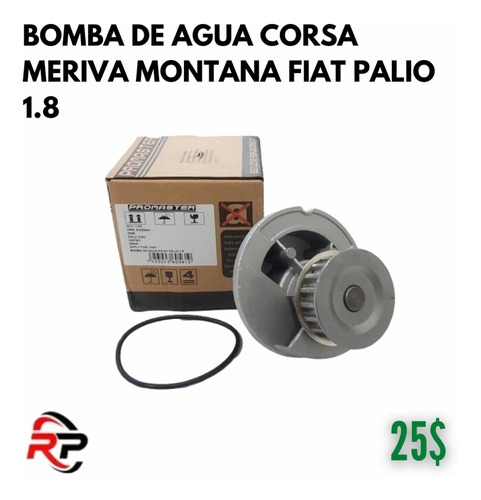 Bomba Agua Corsa Meriva Montana 1.8 / Fiat Palio Siena 1.8