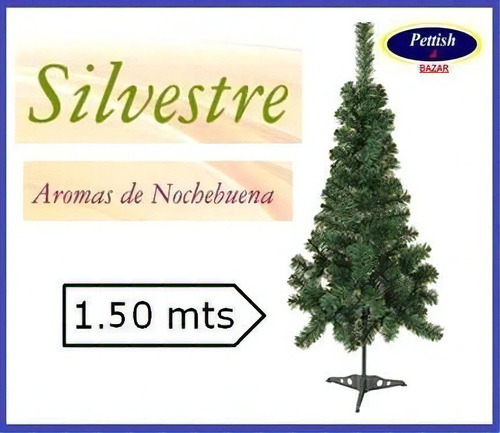 Árbol de navidad Eurotree Silvestre 150cm