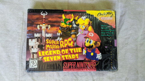 Videojuego De Super Nintendo Snes Super Mario Rpg Retro Cib