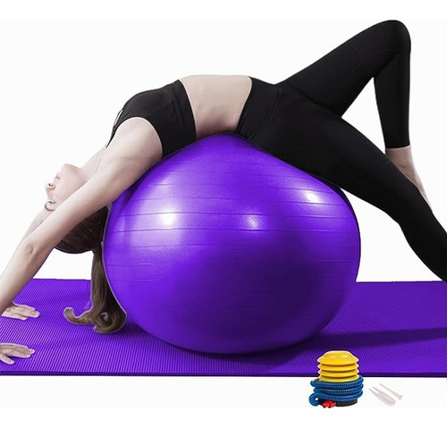 Pelota Fitness Para Yoga,pilates +bomba 65 Cm Con Bomba