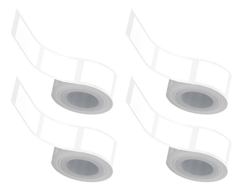 4 Etiquetas Térmicas Blancas Plegadas En De 12 Mm X
