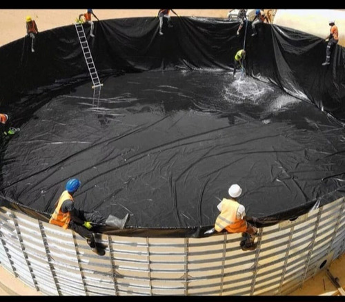Naylo Agro De 12x4 Mts En 400 Micrones Reforzado Negro