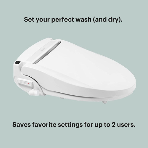 Brondell Swash Electronic Bidet Toilet Seat Le99, Fits El...