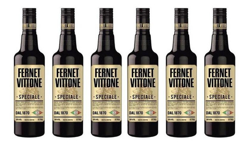 Fernet Vittone Speciale 750ml Aperitivo Caja X6 Fullescabio