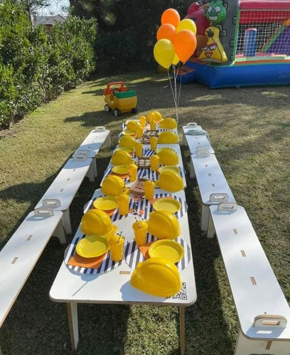 Alquiler Mesitas Y Sillitas/banquitos, Cumpleaños