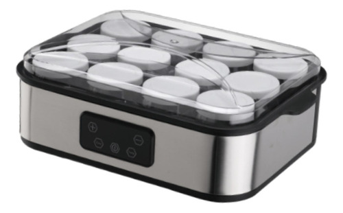 Iogurteira Compacta, Fabricante De Queijo Grego Natto Com 12