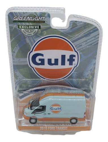 Greenlight Gulf 2019 Ford Transit Hobby Exclusive 1:64