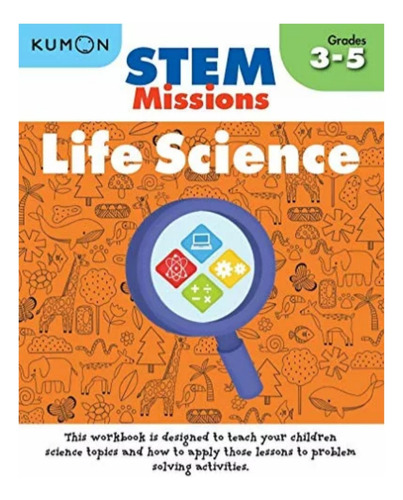 Libro Kumon Ciencias De La Vida Stem Actividades En Ingles