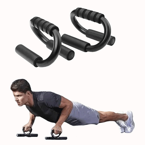 Imagen 1 de 10 de Barras Paralelas Push Up Entrenamiento Flexiones Pecho Gym
