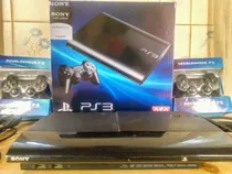 Comprar Ps3 Super Slim 250gb 2 Joysticks Gta 5 Minecraft The Last Us