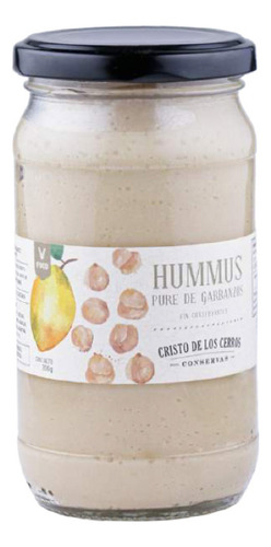 Pack X4 Hummus Pasta Garbanzos X300gr Cristo De Los Cerros