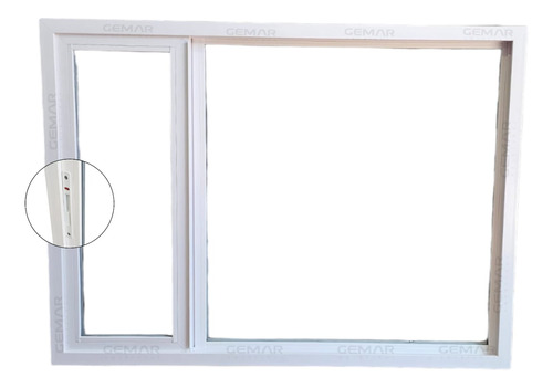 Ventana Patagonica Patagonia Pvc 120x110 Vidrio Dvh Gemar