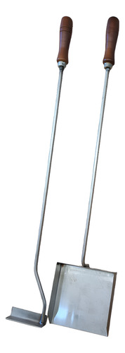 Accesorios P/parrilla Asador Palita Y Atizador Acero Inox