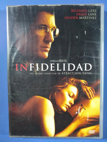 Infidelidad / Unfaithful  Richard Gere Dvd Original Usado