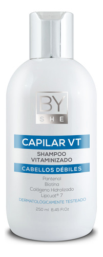 By She Capilar Vt Shampoo Vitaminizado Cabello Débil 250ml