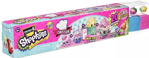 Shopkins Chef Club Temporada 6 Mega Packs 20 Shopkins 4 Rece