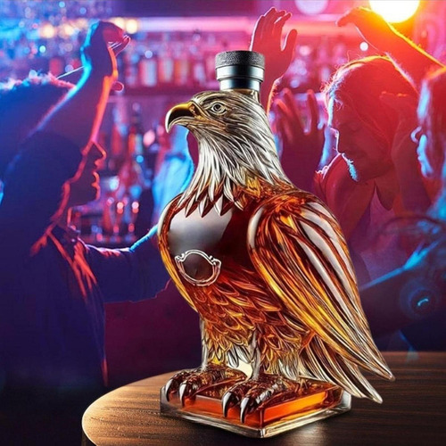 /decantador De Vidrio Para Botella Whisky Eagle, Licor Botel