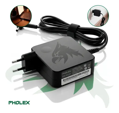 Carregador 65w Compatível Com Notebook Lenovo Ideapad S145-15api Pholex Adaptador Ac De Energia Para Reposição Fonte De Alimentação Para Laptop