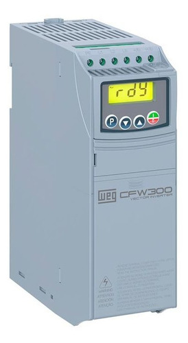 Inversor De Frequência Weg Cfw300 4cv 6,5a 380v Trifásico 380