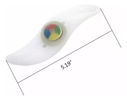 Luz Led Rines De Bicicleta Impermeable (par)
