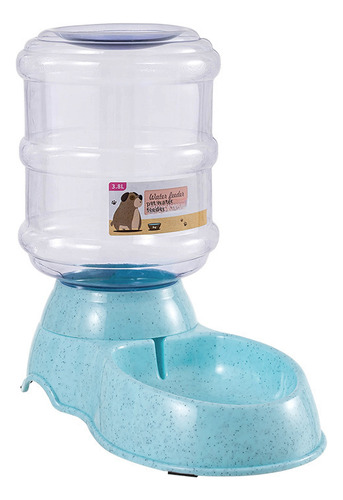 Pet Automatic Water Feeder Elevated Pet Bowl Plastic