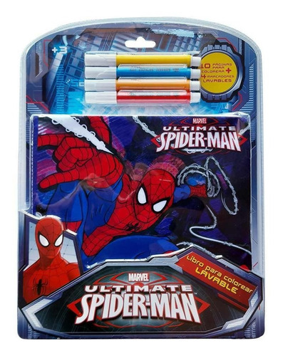 Librito Libro Bebe Para Colorear Lavable Spiderman Cresko Mercado Libre Librito Libro Bebe Para Colorear Lavable Spiderman Cresko Mercado Libre