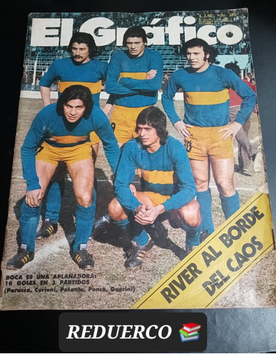 El Gráfico 2804 Año 1973 Peracca Curioni Potente Boca E