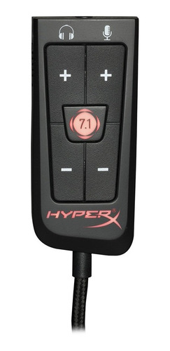 Placa De Som Usb Hyperx Cloud Virtual 7.1 Hxusccpss Hyperx