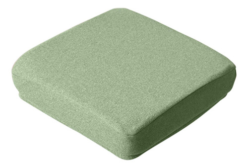 Taburete De Tocador De Color Sólido Funda Lavable Verde B