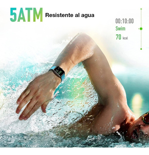 Imagen 7 de 10 de Reloj Inteligente Smartwatch Estilo De Vida Y Fitness Ew1