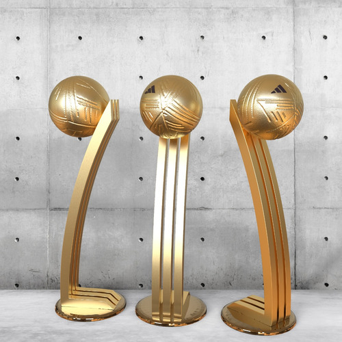 Trofeo Balon De Oro Fifa Tamaño Real Impresos En 3d