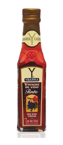 Vinagre De Vino Tinto Ybarra 250 Ml. 
