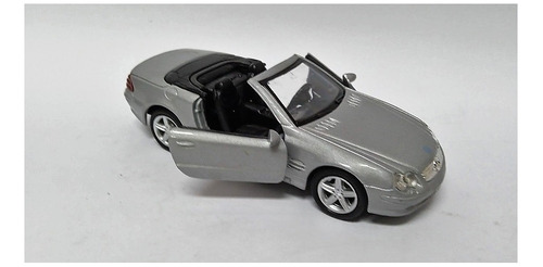 Auto Colección Welly 1:34 Mercedes Benz Sl 500, Como Nuevo