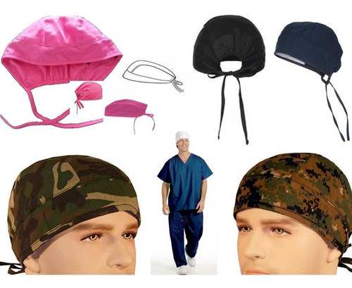Bandana Gorro Dril.chef Cocina Cocinero.médico.enfermro