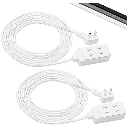 Maxxima Cable De Extensión Trenzado De 3 Salidas De 9 Pies,